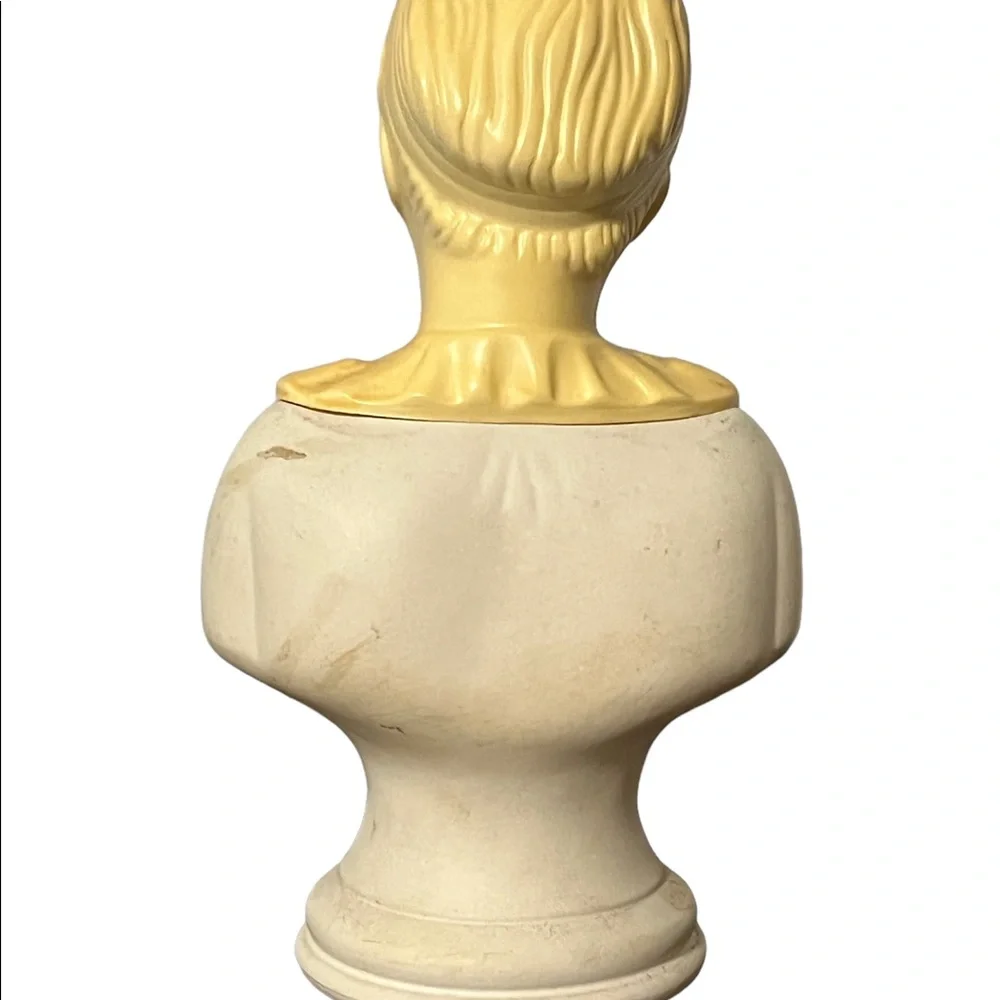 Vintage 18th Century Ladies Head Figurine empty plastic bubble bath - Picture 2 of 6